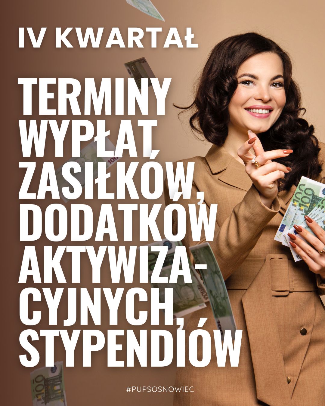 Zdjęcie artykułu INFORMACJA O TERMINACH WYPŁAT ŚWIADCZEŃ W IV KWARTALE 2025 ROKU