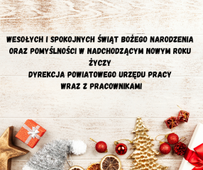 Zdjęcie artykułu Życzenia z okazji Świąt Bożego Narodzenia