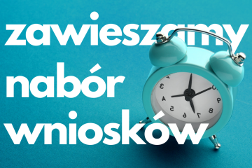 Zdjęcie artykułu KOMUNIKAT: ZAWIESZENIE NABORU WNIOSKÓW O STAŻ