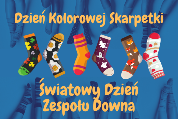 Zdjęcie artykułu DZIEŃ KOLOROWEJ SKARPETKI - ŚWIATOWY DZIEŃ ZESPOŁU DOWNA