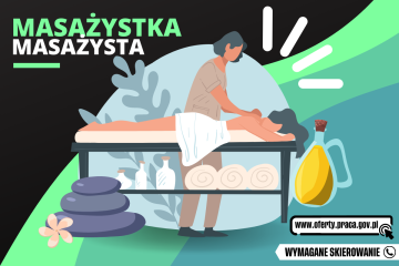 Zdjęcie artykułu OFERTA PRACY: MASAŻYSTA / MASAŻYSTKA