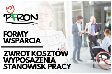PFRON: ZWROT KOSZTÓW WYPOSAŻENIA  STANOWISK PRACY