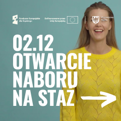 Zdjęcie artykułu 02.12 // OTWARCIE NABORU NA STAŻ