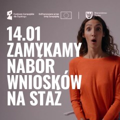 Zdjęcie artykułu 14.01 // ZAMYKAMY NABÓR WNIOSKÓW O STAŻ